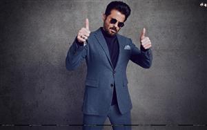 Dashing Anil Kapoor poses for the camera in formals